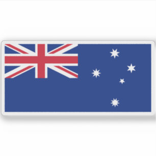 Adesivo Bandeira de Victoria (1870-1877), Austrália