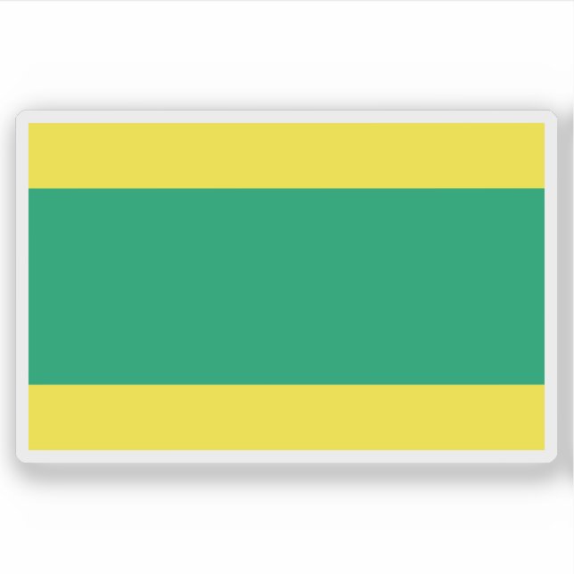 Adesivo Bandeira de Võru, Estônia (Frente)