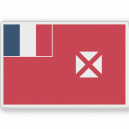 Adesivo Bandeira de Wallis e Futuna, França