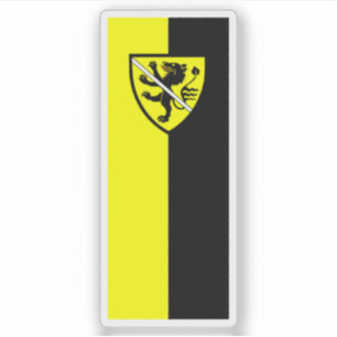 Adesivo Bandeira de Wolfsberg, Caríntia, Áustria