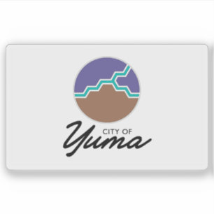 Adesivo Bandeira de Yuma, Arizona, EUA