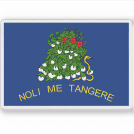 Adesivo Bandeira do Alabama (1861-1865)