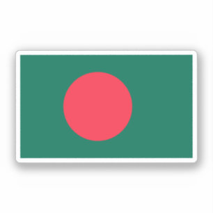 Adesivo Bandeira do Bangladesh