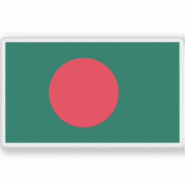 Adesivo Bandeira do Bangladesh