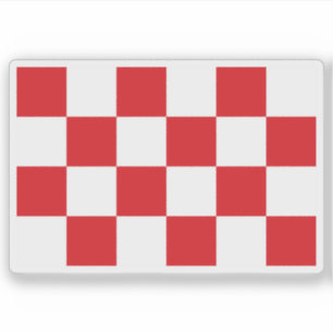 Adesivo Bandeira do Brabante do Norte, Países Baixos