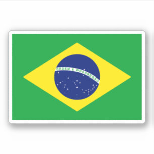 Adesivo Bandeira do Brasil