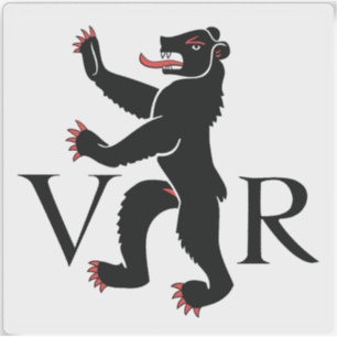 Adesivo Bandeira do Cantão de Appenzell Ausserrhoden