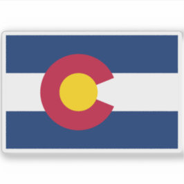 Adesivo Bandeira do Colorado