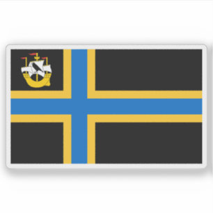 Adesivo Bandeira do condado de Caithness, Escócia