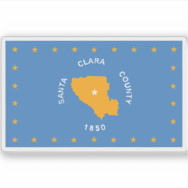 Adesivo Bandeira do Condado de Clara, Papais noeis, Califó