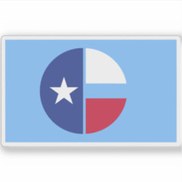 Adesivo Bandeira do Condado de Collin, Texas