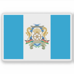 Adesivo Bandeira do Condado de Mombasa, República do Quêni