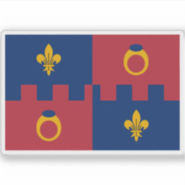 Adesivo Bandeira do condado de Montgomery, Maryland