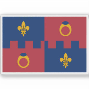 Adesivo Bandeira do condado de Montgomery, Maryland