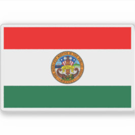 Adesivo Bandeira do Condado de San Diego, Califórnia