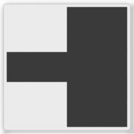 Adesivo Bandeira do distrito de Aarwangen, Suiça