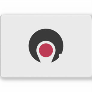 Adesivo Bandeira do Distrito de Kagoshima