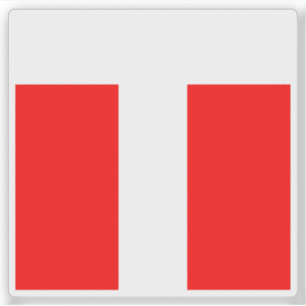 Adesivo Bandeira do distrito de Konolfingen, Suiça