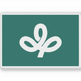 Adesivo Bandeira do Distrito de Miyagi, Japão