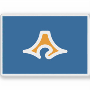 Adesivo Bandeira do Distrito de Shizuoka, Japão