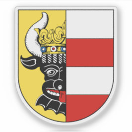 Adesivo Bandeira do domínio sueco Wismar, Suecia