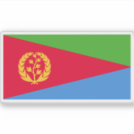 Adesivo Bandeira do Estado da Eritreia