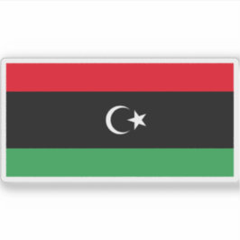Adesivo Bandeira do Estado da Líbia