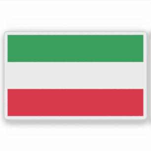 Adesivo Bandeira do Estado da Renânia do Norte-Vestefália,