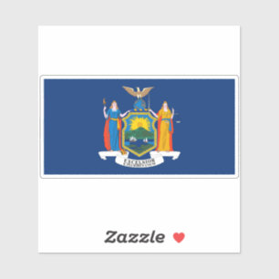 Adesivo Bandeira do Estado de Nova Iorque
