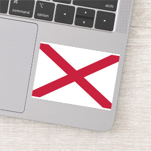 Adesivo Bandeira do Estado do Alabama
