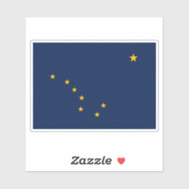 Adesivo Bandeira do Estado do Alasca