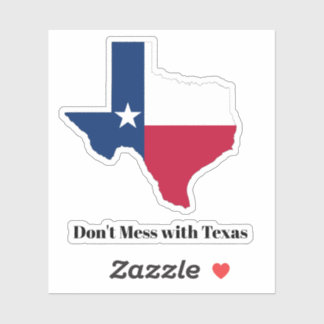 Adesivo Bandeira do Estado do Texas