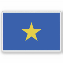 Adesivo Bandeira do Estado Livre do Congo (1885–1908)