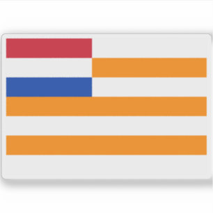 Adesivo Bandeira do Estado Livre Laranja, África