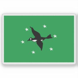 Adesivo Bandeira do Estado Ngchesar, Palau