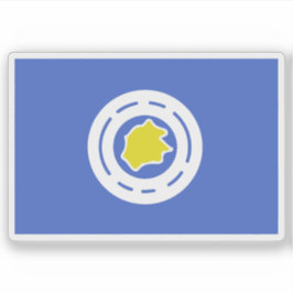 Adesivo Bandeira do Estado Ngeremlengui, Palau