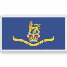 Adesivo Bandeira do governador-Geral de Malta (1964-1974)