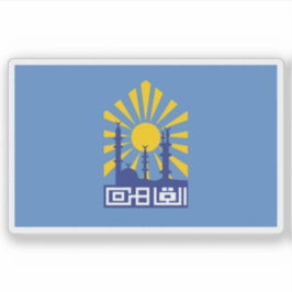 Adesivo Bandeira do Governo do Cairo, Egito