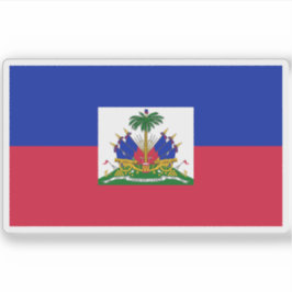 Adesivo Bandeira do Haiti