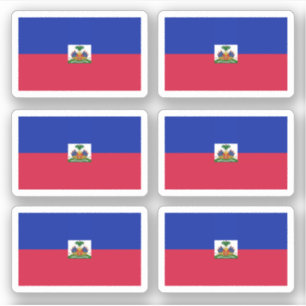 Adesivo Bandeira do Haiti
