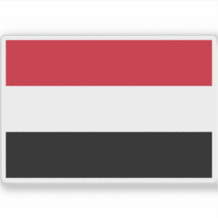 Adesivo Bandeira do Iémen