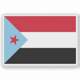 Adesivo Bandeira do Iémen do Sul