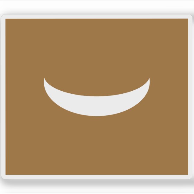 Adesivo Bandeira do Império Bornu (1380-1884) (Frente)