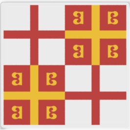 Adesivo Bandeira do Império de Constantinopla (c.a 1350)