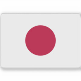 Adesivo Bandeira do Japão