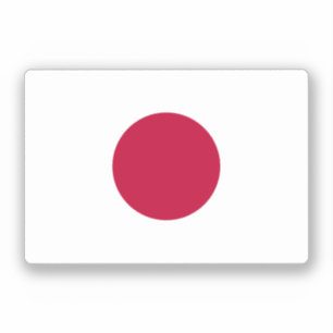 Adesivo Bandeira do Japão