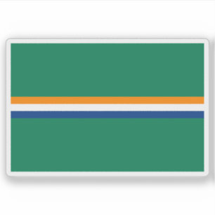 Adesivo Bandeira do Kavangolândia, República da África do