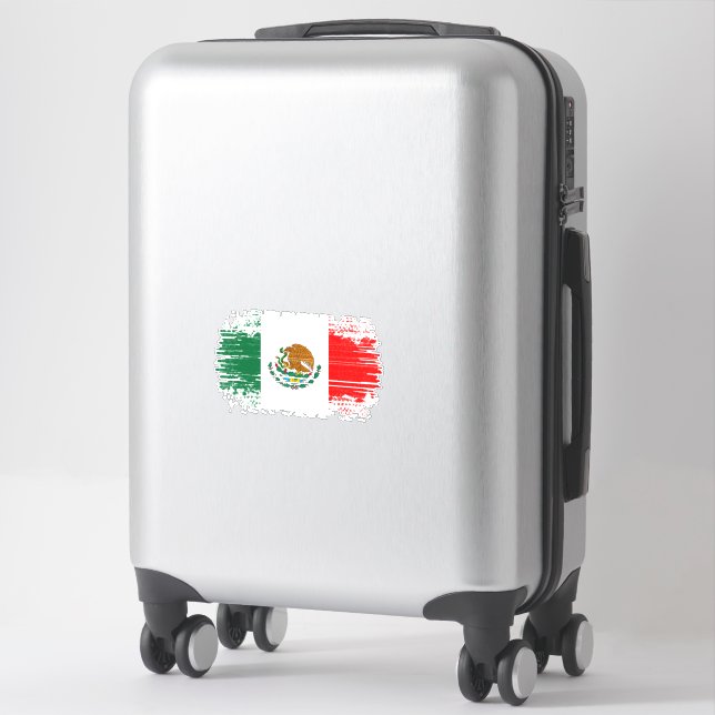 Adesivo Bandeira do México (Mala)