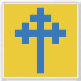 Adesivo Bandeira do município de Köping, Suecia