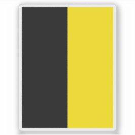 Adesivo Bandeira do município de Mauren, Liechtenstein